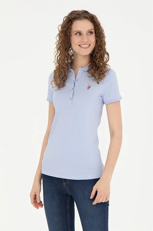 Футболка-поло из хлопка - G082SZ0110TP0123-CLR Футболка жен. (VR212, XS)