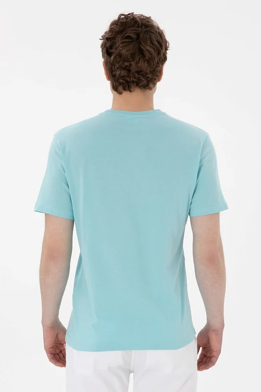Футболка из хлопка с надписью - G081SZ0110GASTON Футболка муж. (VR007, XS)