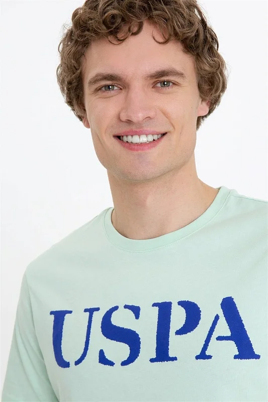 Футболка из хлопка с надписью - G081SZ0110GEARTIY022 Футболка муж. (VR090, XS)