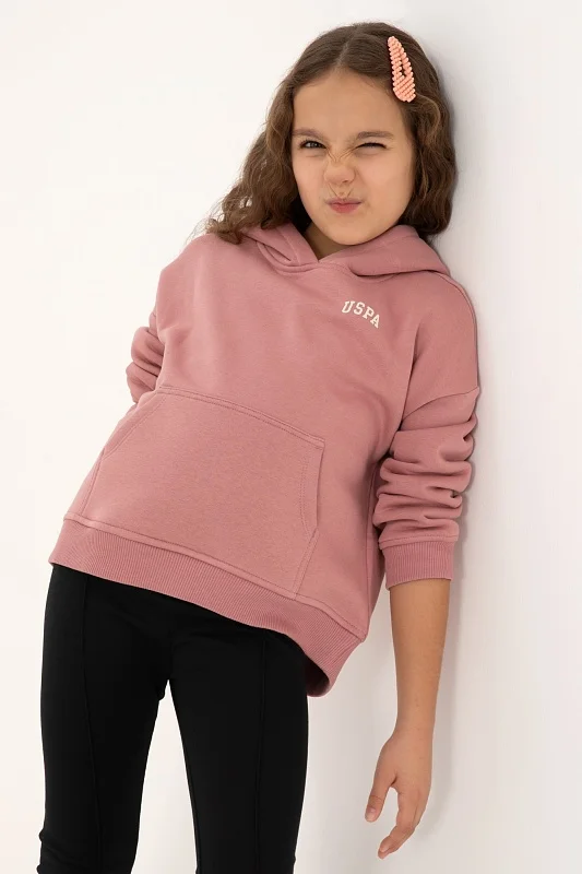 Худи с хлопком для девочек - G084SZ0820PU_8229 Толстовка жен. детс. (VR221, 9_10)