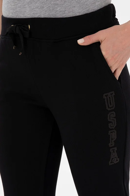 Спортивные брюки на манжетах зауженные - G082SZ0OP0PT0125 Брюки спорт. жен. (VR046, XS)
