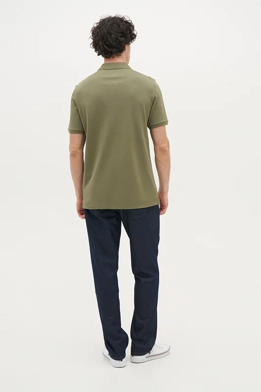 Футболка-поло из хлопка - G081SZ0110ART_TP03 Футболка муж. (VR111, L)