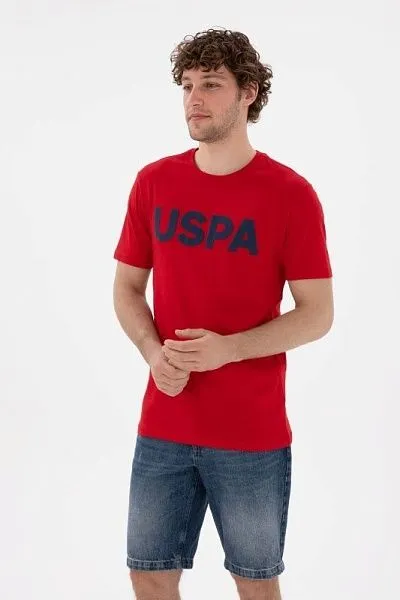 Футболка из хлопка с надписью - G081SZ0110GEARTIY025 Футболка муж. (VR030, XL)