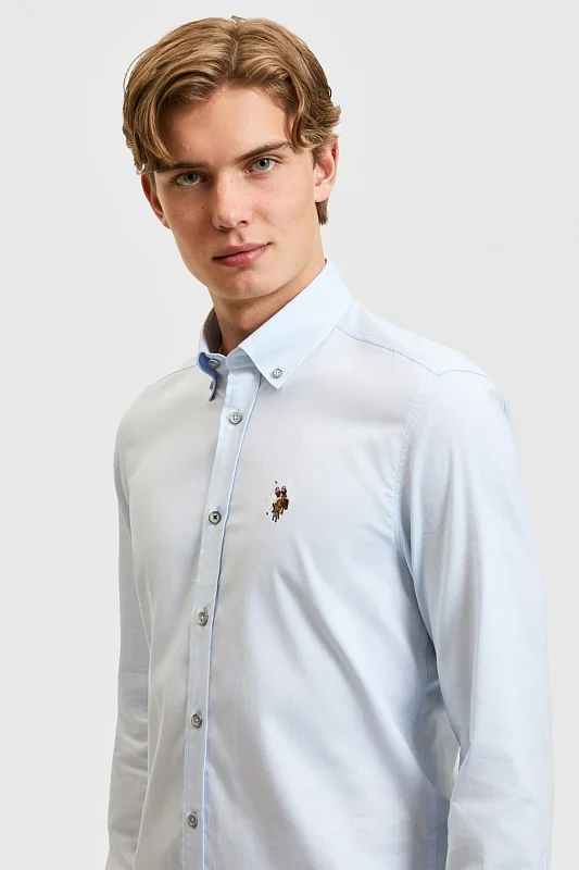 Рубашка из хлопка - G081SZ0040CEDCOLOR026Y Сорочка муж. (VR003, S)