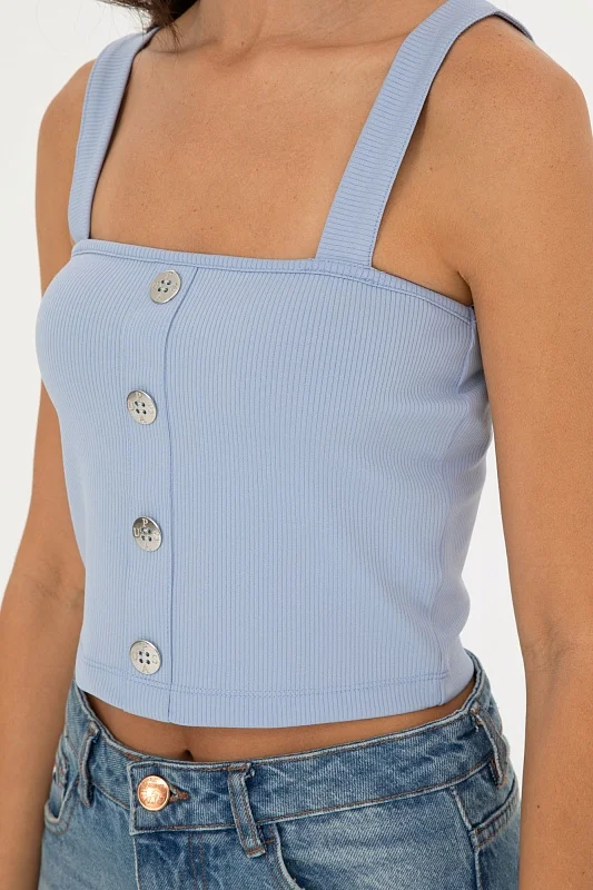 Топ на широких лямках - G082SZ0110PLARTEY Футболка жен. (VR003, XS)