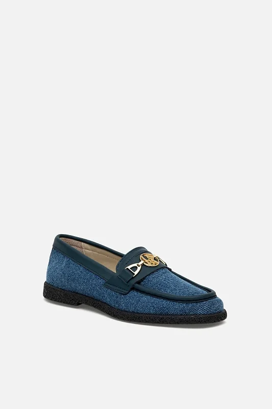 Лоферы комбинированные - S082SZ0330Y24DELAY Обувь жен. (VR018, 36)