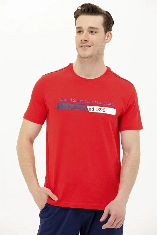 Футболка из хлопка с надписью - G081SZ0110PERENE Футболка муж. (VR030, XS)