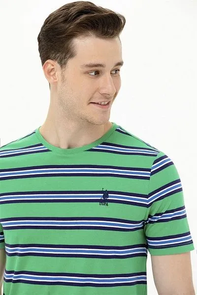 Футболка из хлопка в полоску - G081SZ0110TRAPAN Футболка муж. (VR054, S)