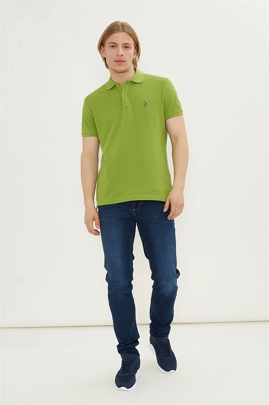 Футболка-поло из хлопка - G081SZ0110TP10IY021 Футболка муж. (VR017, M)