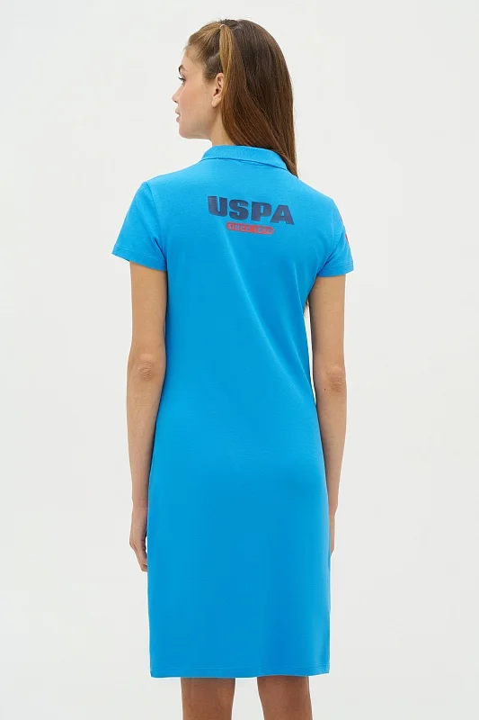 Платье-поло мини из хлопка - G082SZ0750R_MUPTISE Платье жен. (VR045, XS)