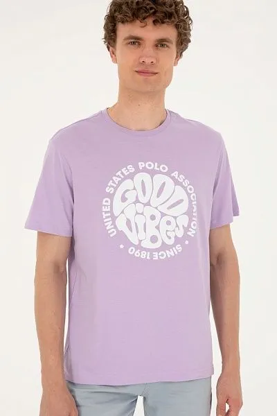 Футболка из хлопка с надписью - G081SZ0110MANYA Футболка муж. (VR034, M)