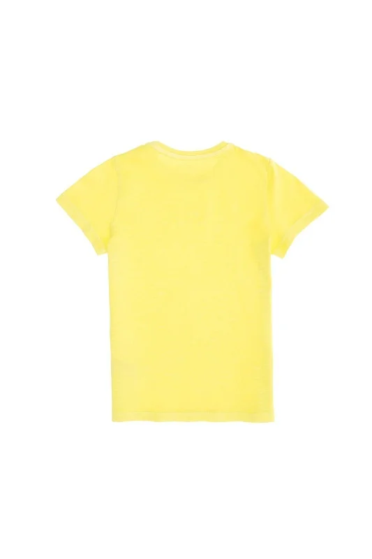 Футболка из хлопка с логотипом для мальчиков - G083SZ0110TOYOKIDSIY023 Футболка муж. детс. (VR168, 3_4)