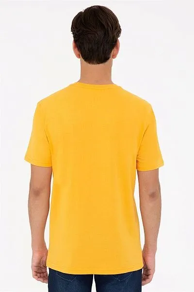 Футболка из хлопка с надписью - G081SZ0110GEARTIY021 Футболка муж. (VR044, XS)