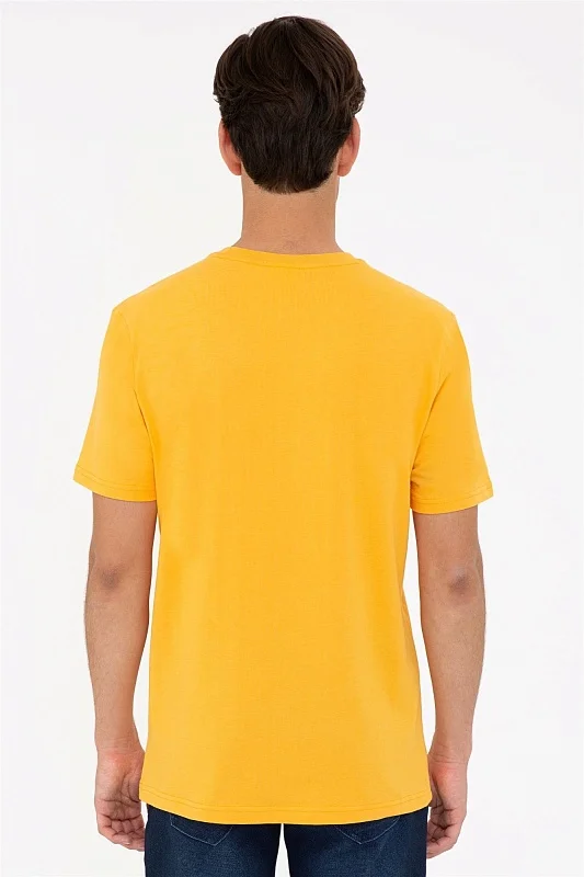 Футболка из хлопка с надписью - G081SZ0110GEARTIY021 Футболка муж. (VR044, XS)
