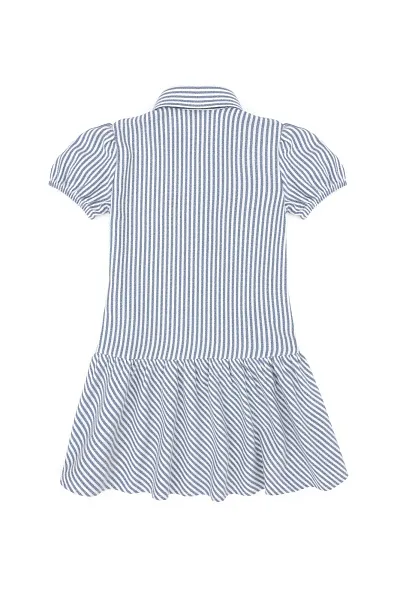 Платье в полоску для девочек - G084SZ0320NOKS Платье жен. детс. (VR032, 6_7)