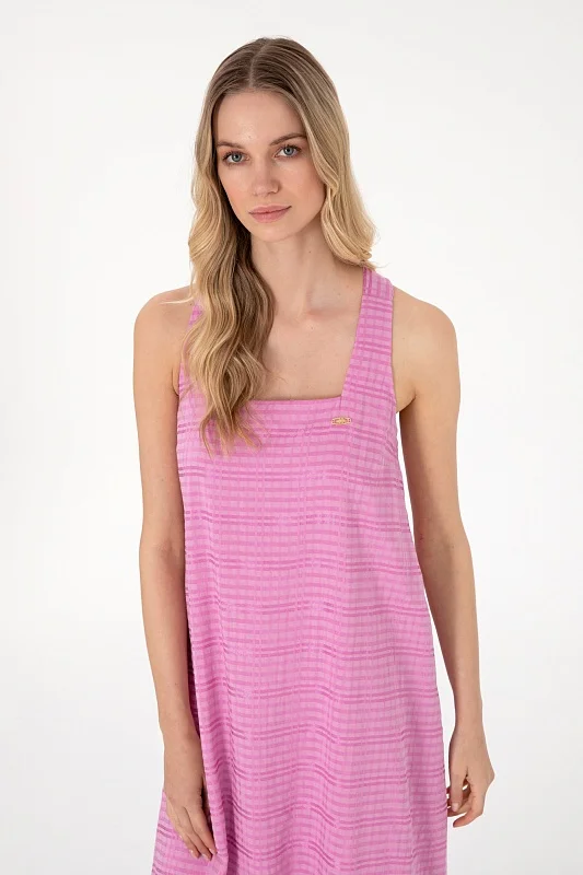Сарафан макси из смеси хлопка с вискозой - G082SZ0320BROOK Платье жен. (VR023, 40)