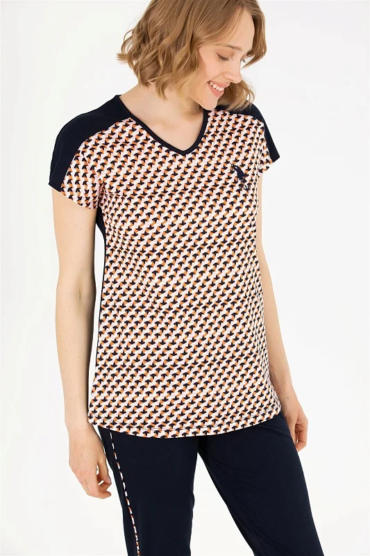 Пижама футболка и брюки - G082SZ0HF0_16882 Костюм дом. жен. (VR033, S)