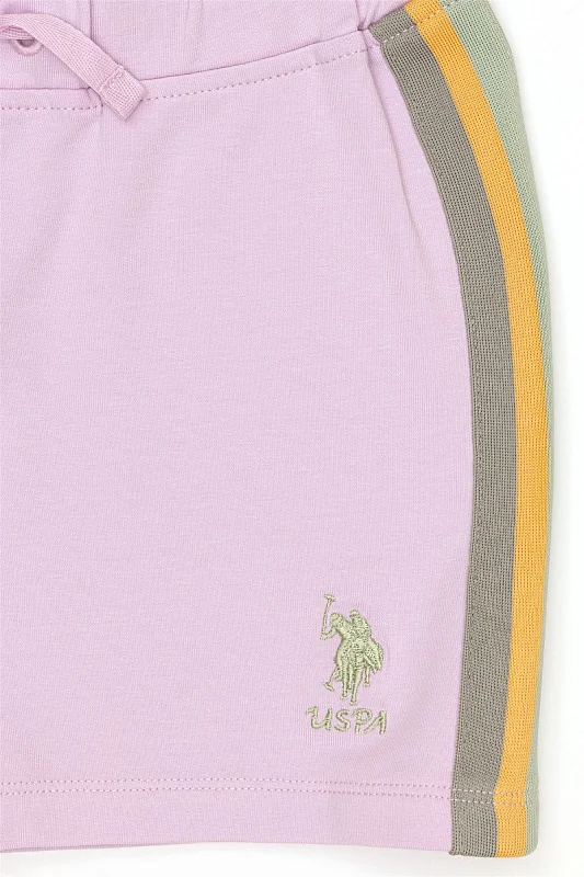 Шорты спортивные для девочек - G084SZ0OS0NUNGEL Брюки спорт. жен. детс. (VR211, 7_8)