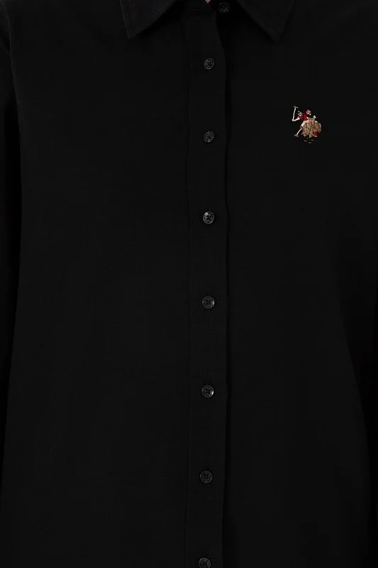 Рубашка из хлопка с добавлением льна прямая - G082SZ0040ELMY025Y Сорочка жен. (VR046, 40)