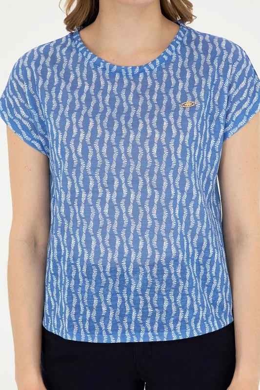 Футболка с узором - G082SZ0110PACEY Футболка жен. (VR032, XL)