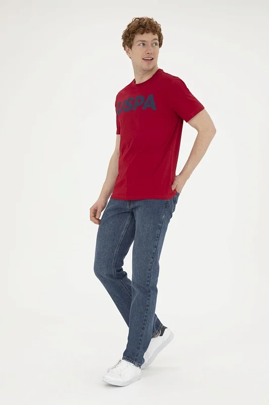Футболка из хлопка с надписью - G081SZ0110GEARTIY024 Футболка муж. (VR014, XS)