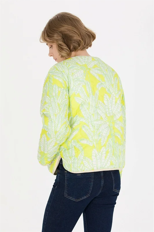 Куртка стеганая без капюшона двухсторонняя - G082SZ0MS0MILOS-PRINTED Куртка жен. (VR011, 34)