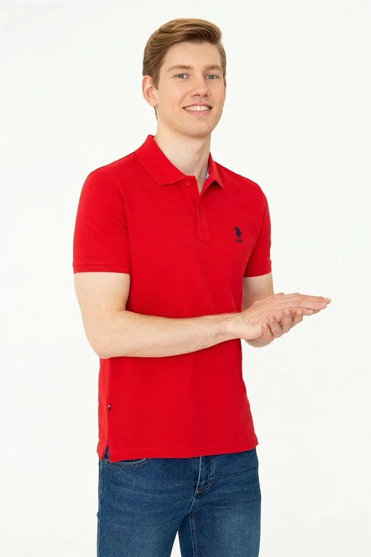 Футболка-поло из хлопка - G081SZ0110TP04IY022 Футболка муж. (VR171, 2XS)