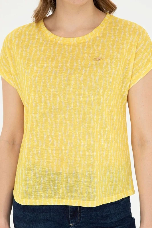 Футболка с узором - G082SZ0110PACEY Футболка жен. (VR044, XS)