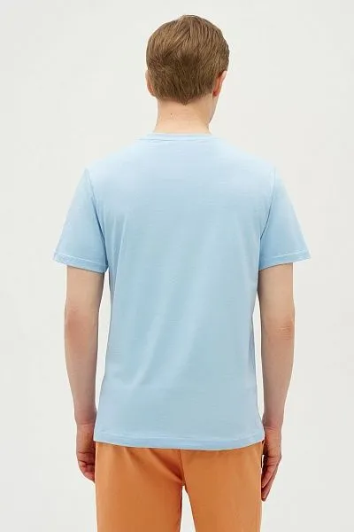Футболка из хлопка с принтом - G081GL0110GOLA Футболка муж. (VR003, 2XL)
