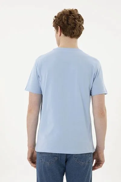 Футболка из хлопка с надписью - G081SZ0110GEARTIY024 Футболка муж. (VR003, M)