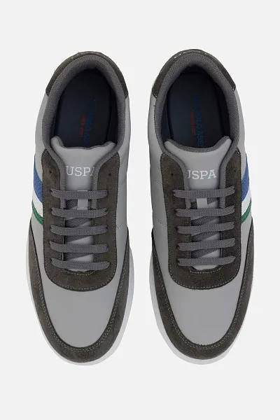 Кеды комбинированные из экокожи - S081SZ0330Y25RUBEUS_SNKR Обувь муж. (VR024, 40)