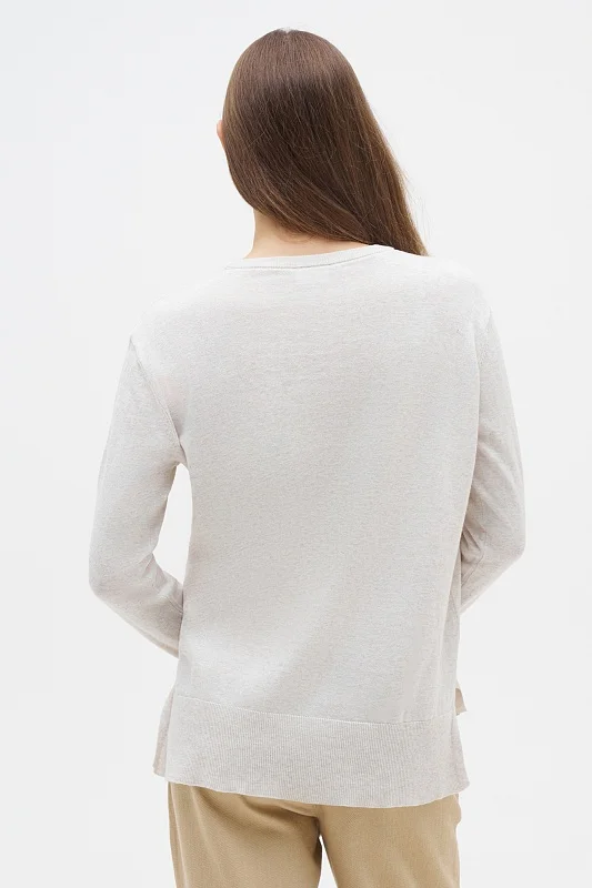 Джемпер из хлопка свободный - G082SZ0TK0ORINAOUT24K Кофта жен. (VR225, 2XS)