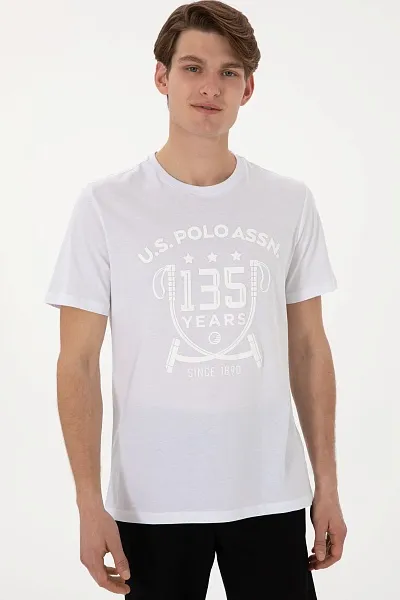 Футболка из хлопка с принтом - G081SZ0110T_ZEUNS135 Футболка муж. (VR013, XS)