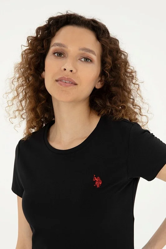 Футболка из хлопка с логотипом - G082SZ0110TO24 Футболка жен. (VR046, 2XL)