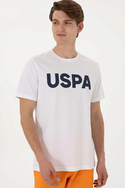 Футболка из хлопка с надписью - G081SZ0110GEARTIY025 Футболка муж. (VR013, L)