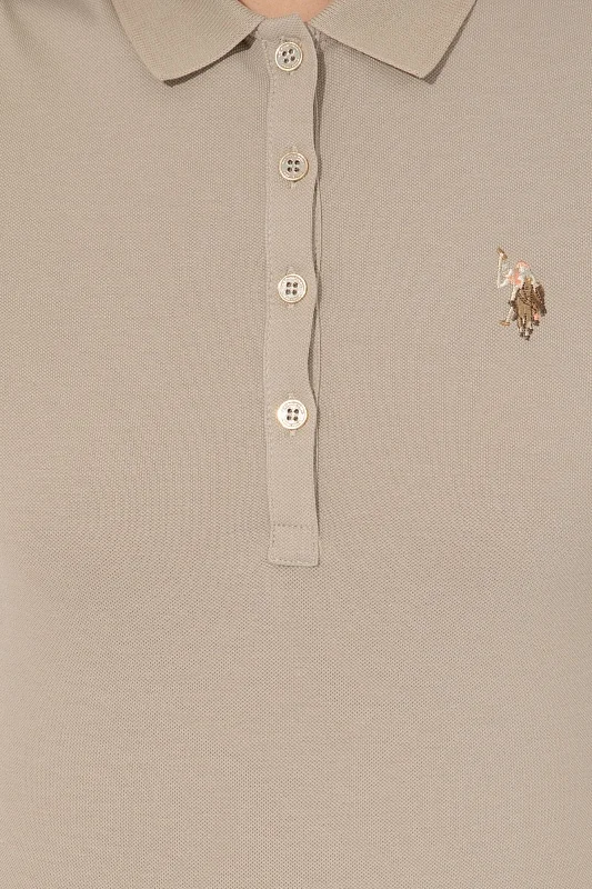 Футболка-поло из хлопка - G082SZ0110TP0122-CLR Футболка жен. (VR027, 2XS)