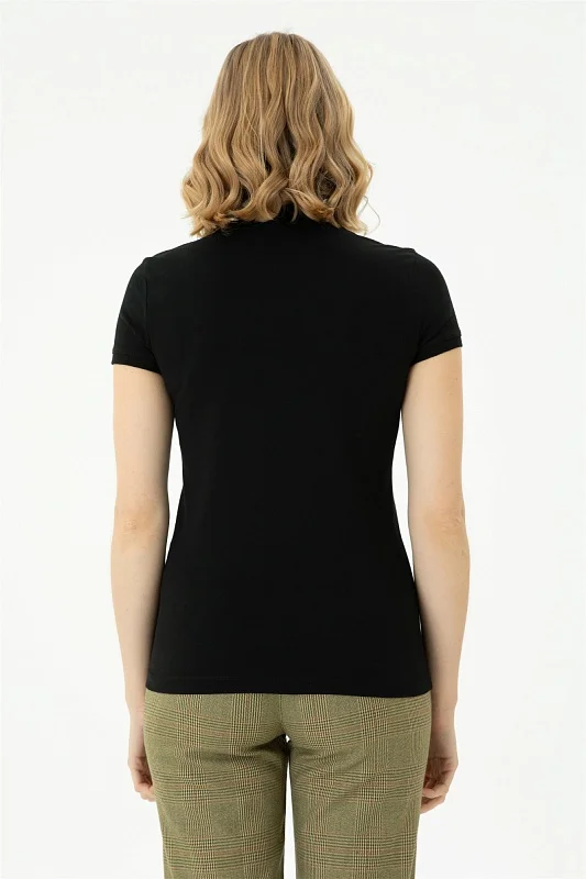 Футболка-поло из хлопка - G082SZ0110TP0123-CLR Футболка жен. (VR046, 2XL)