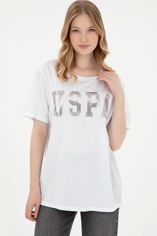 Футболка из хлопка с принтом - G082SZ0110SEANIY025 Футболка жен. (VR013, S)