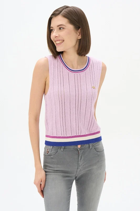 Топ вязаный - G082SZ0TK0RACHEL Кофта жен. (VR211, XS)
