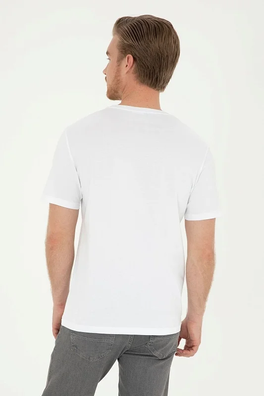 Футболка из хлопка с надписью - G081SZ0110GEARTIY024 Футболка муж. (VR013, 3XL)