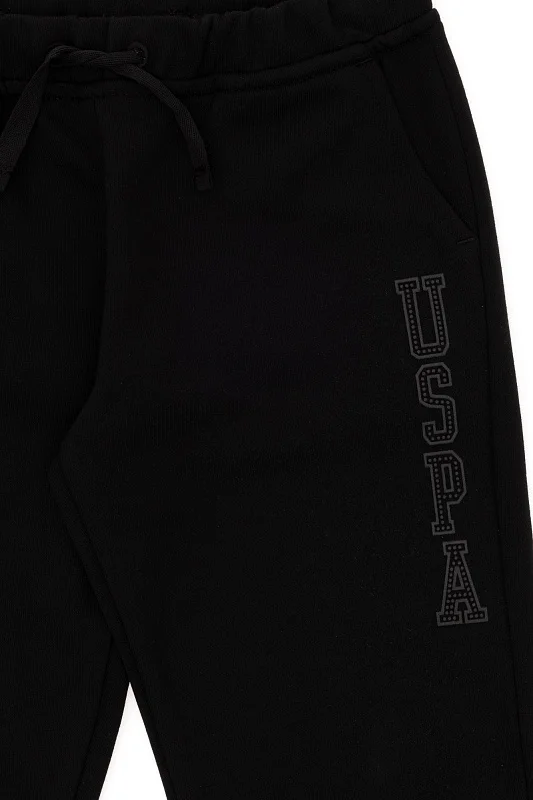 Спортивные брюки на манжетах для девочек - G084SZ0OP0RT01_SK024 Брюки спорт. жен. детс. (VR046, 6_7)