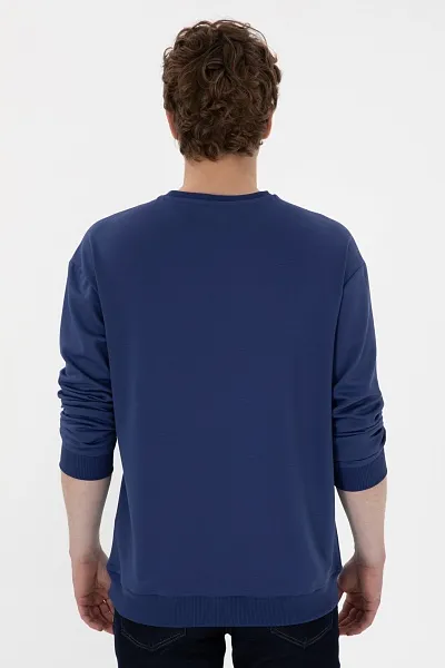 Свитшот с вискозой с логотипом - G081SZ0820ZUNA Толстовка муж. (VR059, XL)