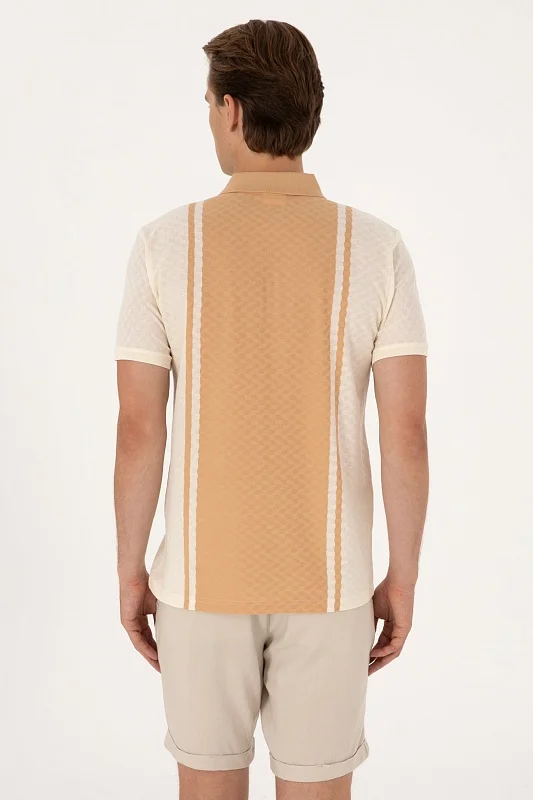 Футболка-поло из хлопка с воротником на молнии - G081SZ0110ZORKAS Футболка муж. (VR019, XS)