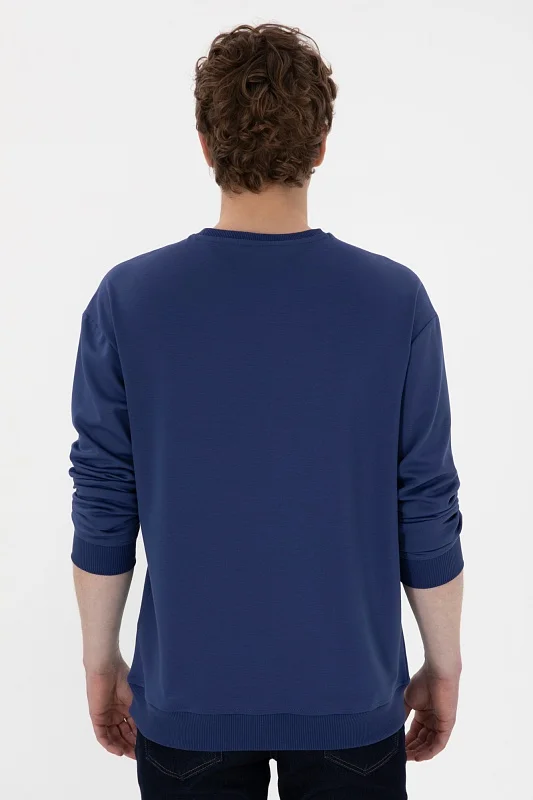 Свитшот с вискозой с логотипом - G081SZ0820ZUNA Толстовка муж. (VR059, XL)