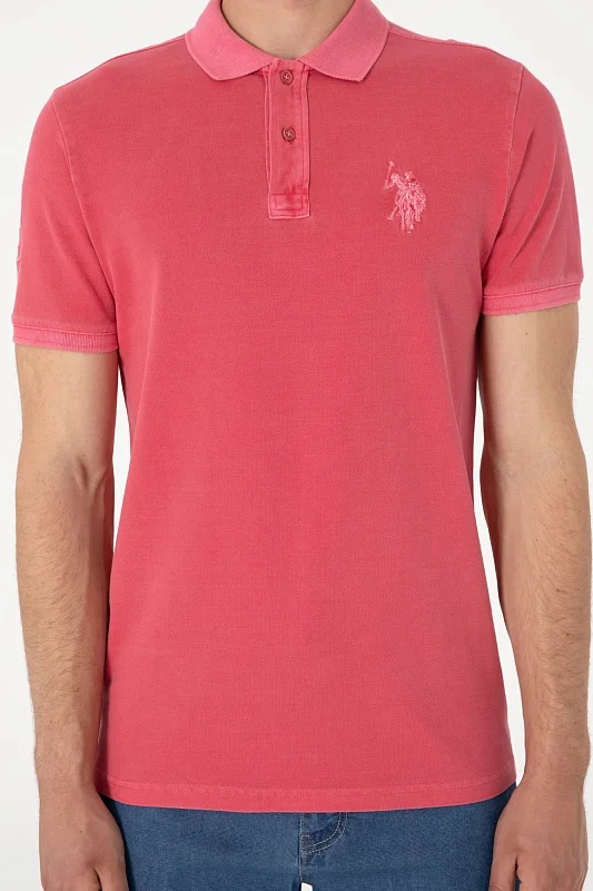 Футболка-поло из хлопка - G081SZ0110TJ01IY025 Футболка муж. (VR167, L)