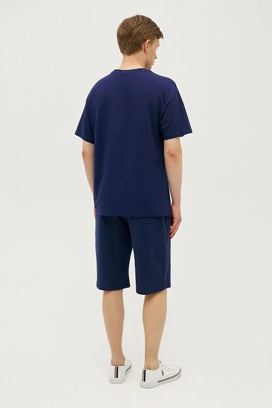 Футболка из хлопка с надписью - G081SZ0110BUSTER-R Футболка муж. (VR033, XL)