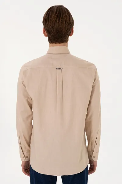 Рубашка из хлопка прямая - G081SZ0040CEDCOLORREG025Y Сорочка муж. (VR015, L)