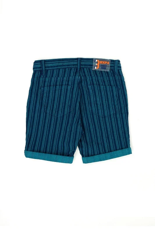 Джинсовые шорты в полоску для мальчиков - G083SZ0DB0CARYKIDS Бермуда муж. детс. (DN0022, 6_7)