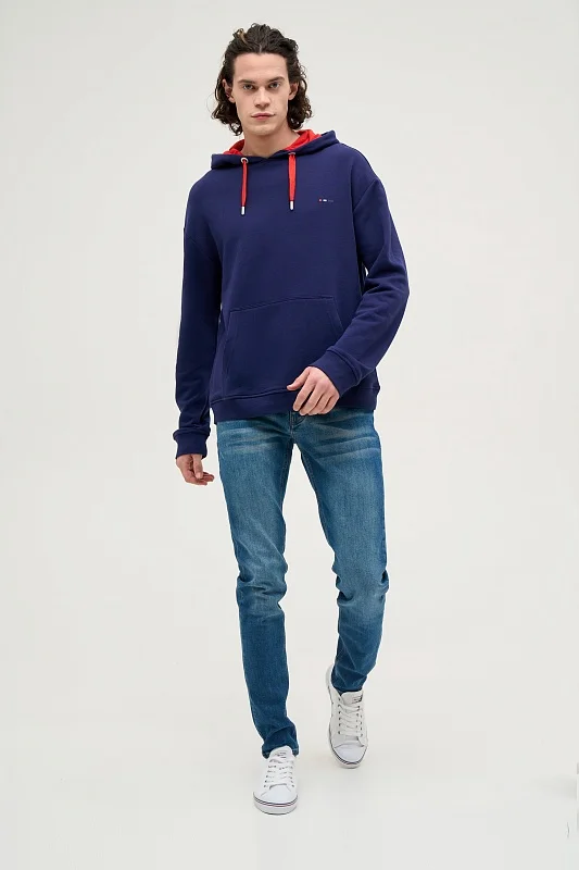 Худи с логотипом - G081SZ0820FEAL-R Толстовка муж. (VR033, S)