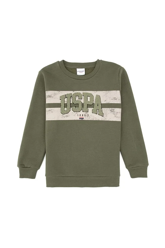 Свитшот и спортивные брюки хлопковые для мальчиков - G083SZ0HF0US2217 Костюм дом. муж. детс. (VR027, 7_8)